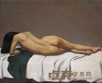 李贵君 1992年作 女人体 50×62cm